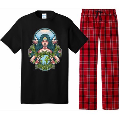 Mother Earth Native American Earth Day Pajama Set