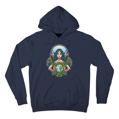 Mother Earth Native American Earth Day Hoodie