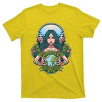 Mother Earth Native American Earth Day T-Shirt