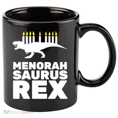 Menorah Saurus Rex 11oz C Handle Ceramic Mug