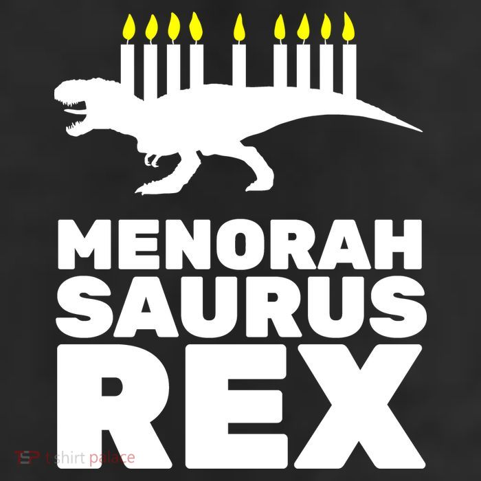Menorah Saurus Rex 11oz C Handle Ceramic Mug
