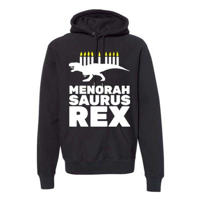 Menorah Saurus Rex Premium Hoodie