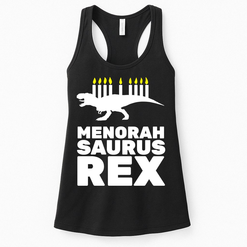 Menorah Saurus Rex Womens Tank Top