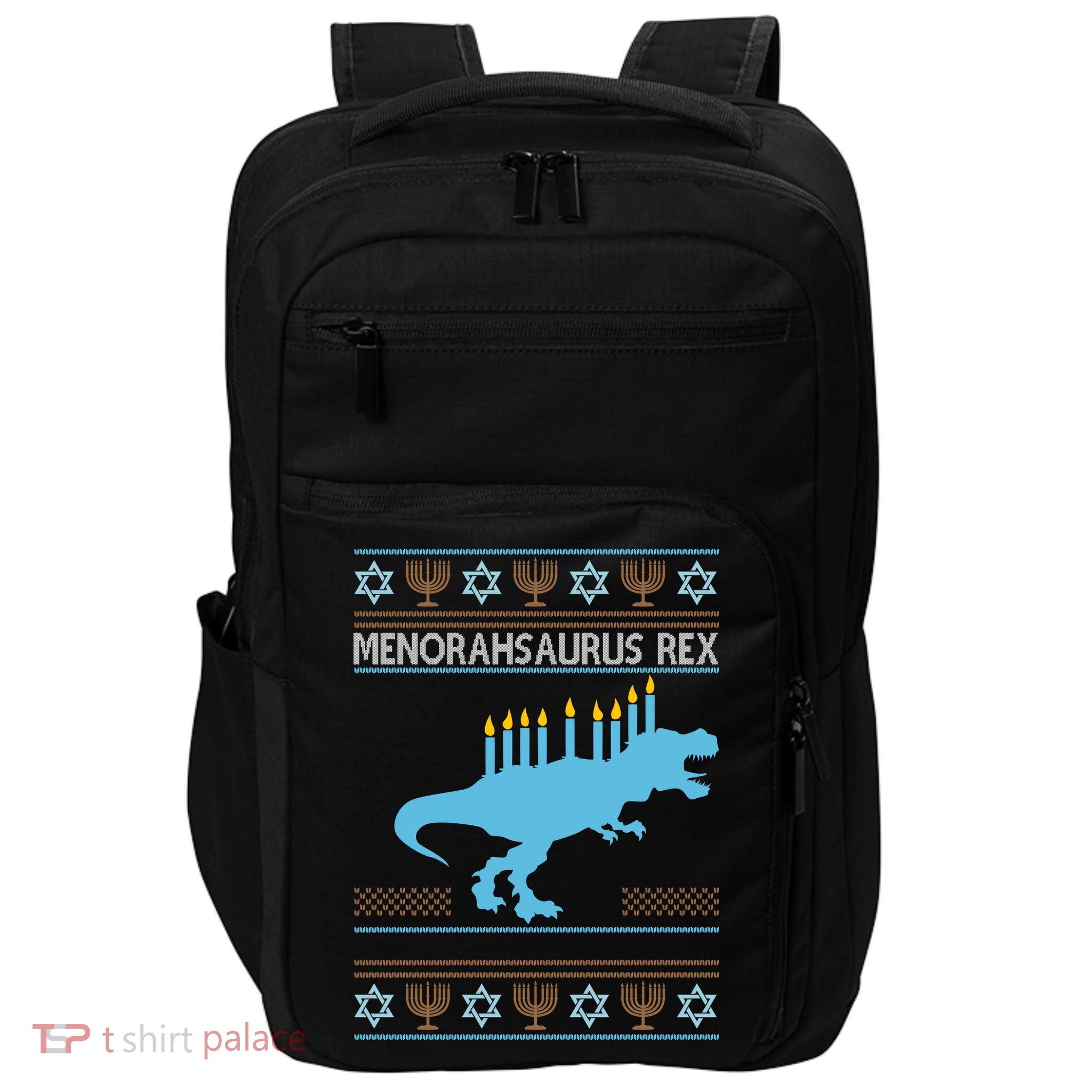 Menorahsaurus Rex Impact Tech Backpack