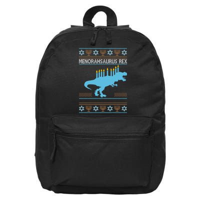 Menorahsaurus Rex 16 in Basic Backpack