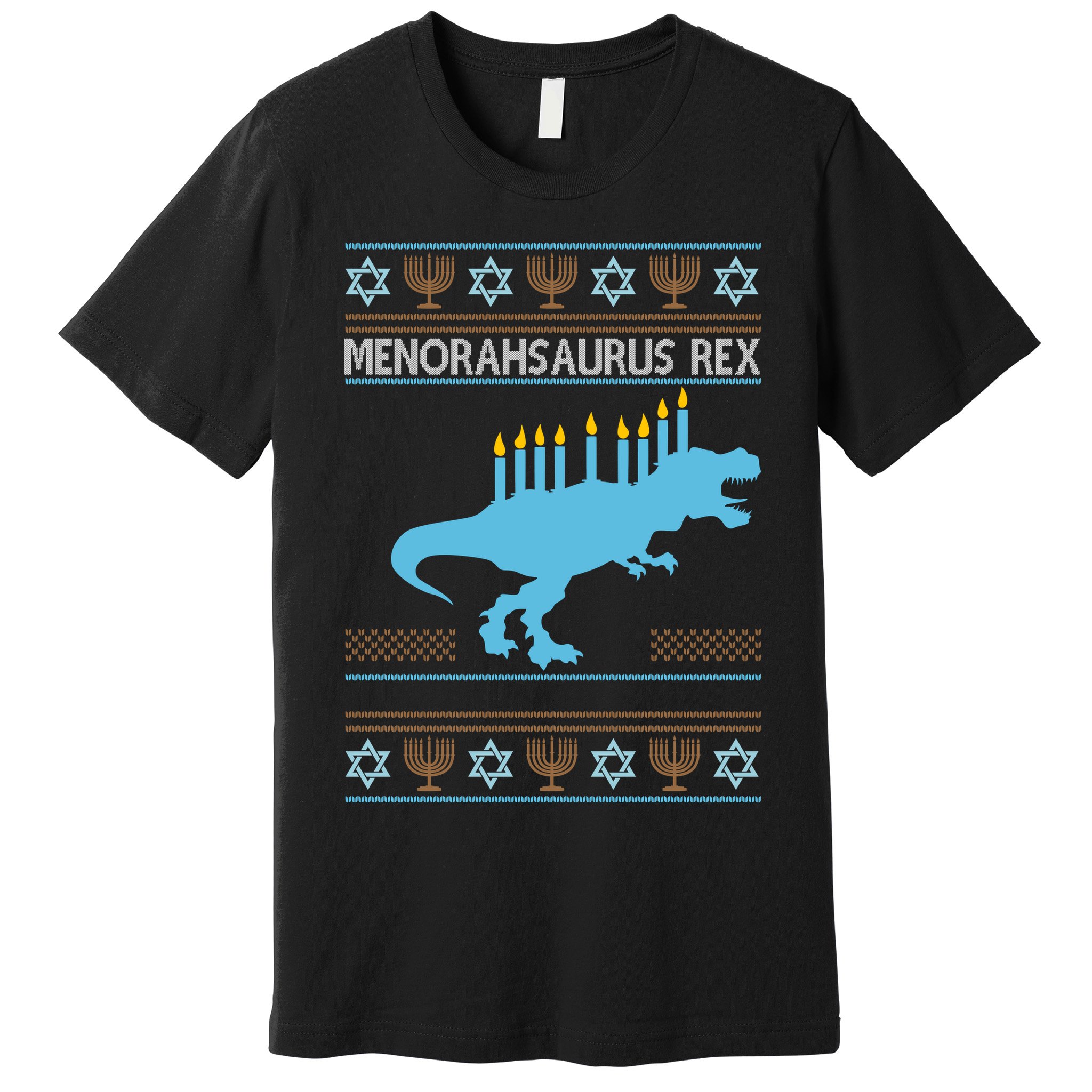 Menorahsaurus Rex Premium T-Shirt