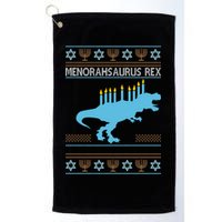 Menorahsaurus Rex Golf Towel