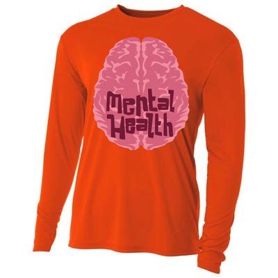 Mental Health Awareness Brain Cooling Performance Long Sleeve Crew