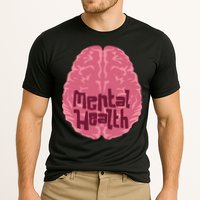 Mental Health Awareness Brain Cooling Performance Crew T-Shirt