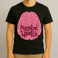 Mental Health Awareness Brain T-Shirt