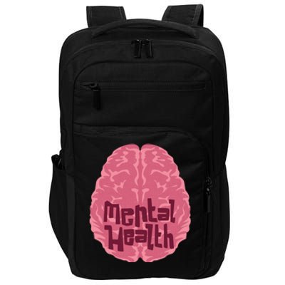 Mental Health Awareness Brain Impact Tech Backpack