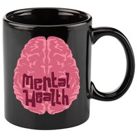 Mental Health Awareness Brain 11oz C Handle Ceramic Mug