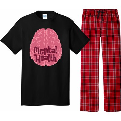 Mental Health Awareness Brain Pajama Set