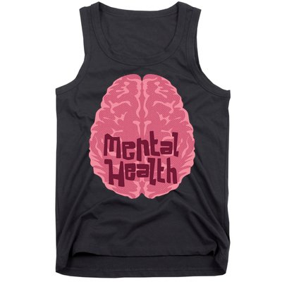 Mental Health Awareness Brain Tank Top