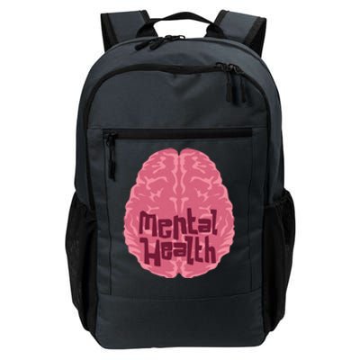 Mental Health Awareness Brain Daily Commute Backpack