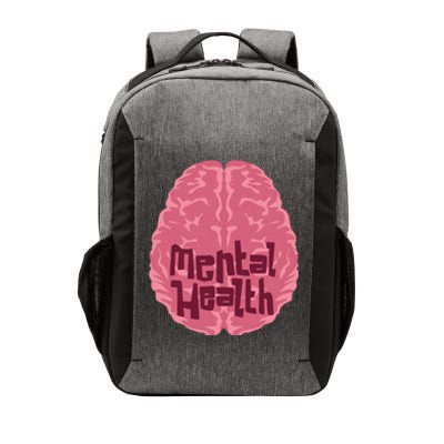 Mental Health Awareness Brain Vector Backpack