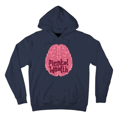 Mental Health Awareness Brain Hoodie