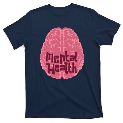 Mental Health Awareness Brain T-Shirt