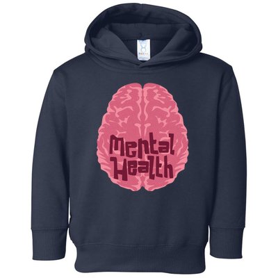 Mental Health Awareness Brain Toddler Hoodie