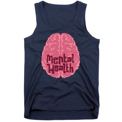 Mental Health Awareness Brain Tank Top