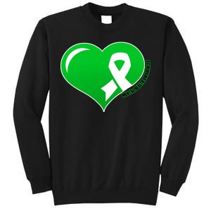 Mental Health Awareness Heart Sweatshirt