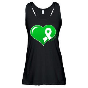 Mental Health Awareness Heart Ladies Essential Flowy Tank