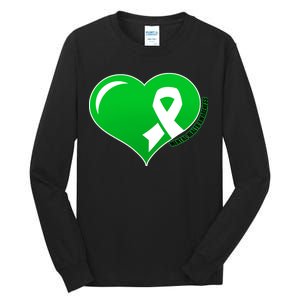 Mental Health Awareness Heart Tall Long Sleeve T-Shirt