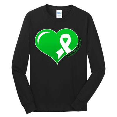 Mental Health Awareness Heart Tall Long Sleeve T-Shirt