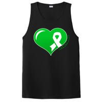 Mental Health Awareness Heart PosiCharge Competitor Tank