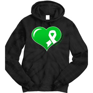 Mental Health Awareness Heart Tie Dye Hoodie