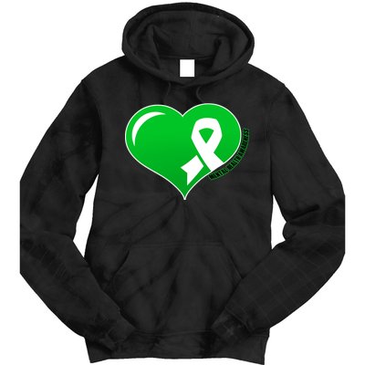 Mental Health Awareness Heart Tie Dye Hoodie