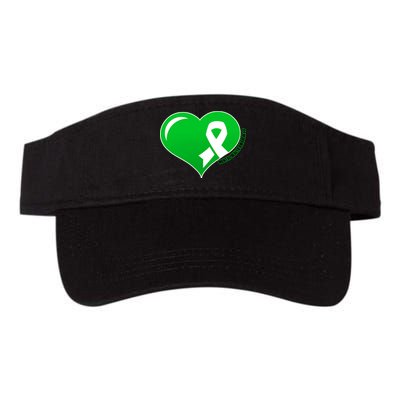 Mental Health Awareness Heart Valucap Bio-Washed Visor