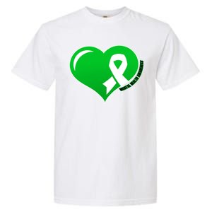 Mental Health Awareness Heart Garment-Dyed Heavyweight T-Shirt