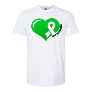 Mental Health Awareness Heart Softstyle CVC T-Shirt