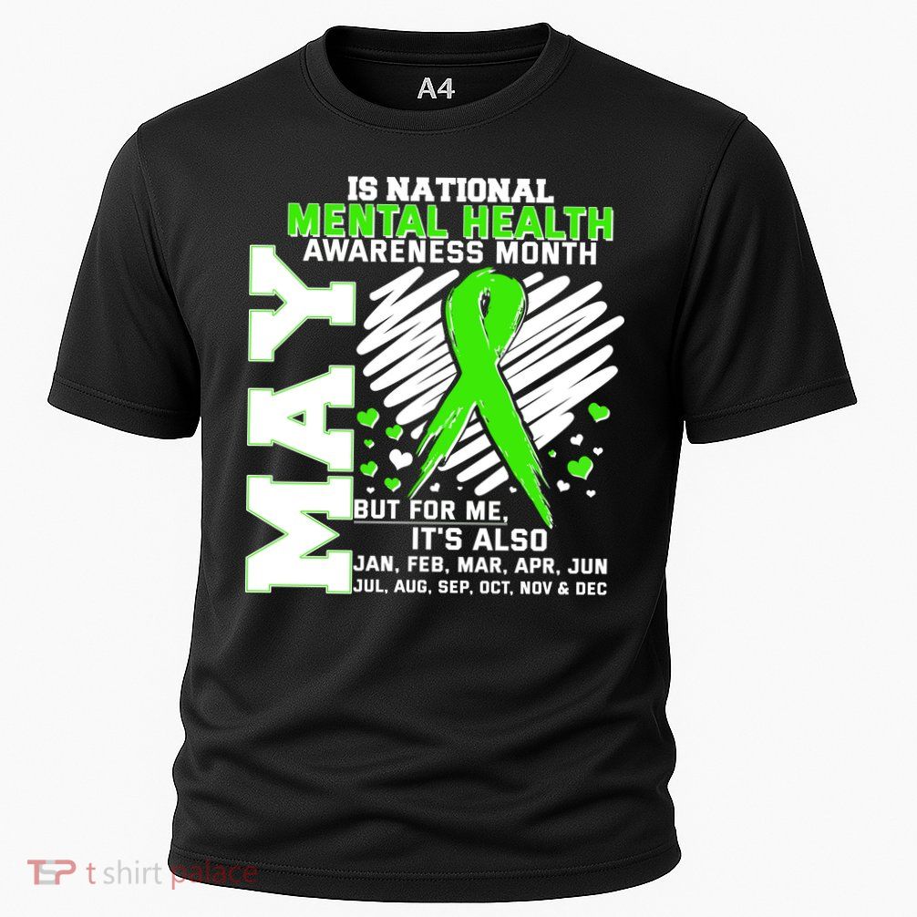 Mental Health Awareness Month Is All Year Long Cooling Performance Crew T-Shirt