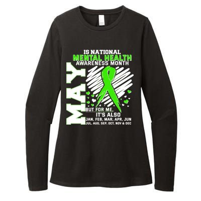 Mental Health Awareness Month Is All Year Long Womens CVC Long Sleeve Shirt