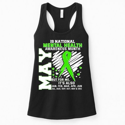Mental Health Awareness Month Is All Year Long Womens Tank Top