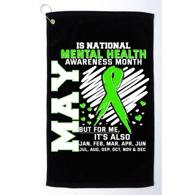Mental Health Awareness Month Is All Year Long Golf Towel