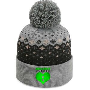 Mental Health Awareness Semicolon The Baniff Cuffed Pom Beanie