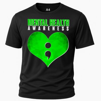 Mental Health Awareness Semicolon Performance Shirt