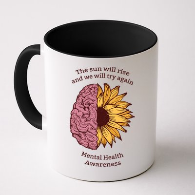 Mental Health Awareness Sun Will Rise Mug