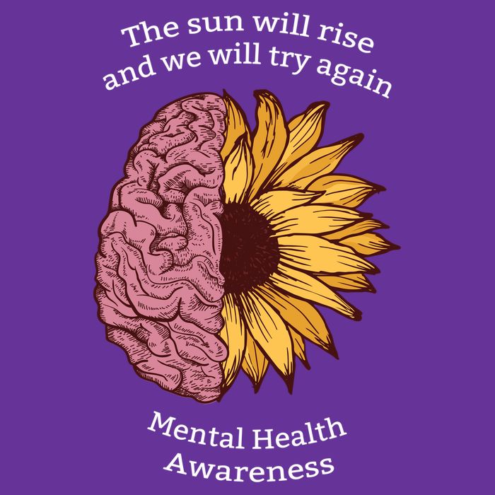 Mental Health Awareness Sun Will Rise T-Shirt