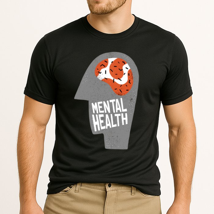 Mental Health Brain Cooling Performance Crew T-Shirt