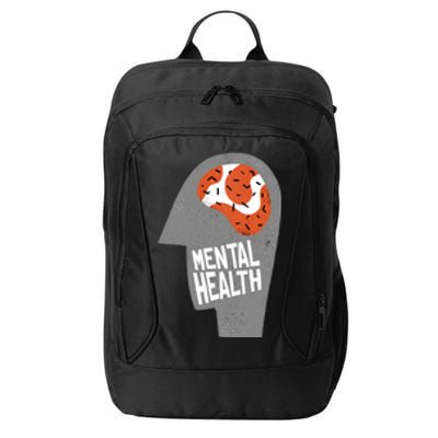 Mental Health Brain City Backpack