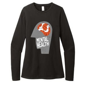 Mental Health Brain Womens CVC Long Sleeve Shirt