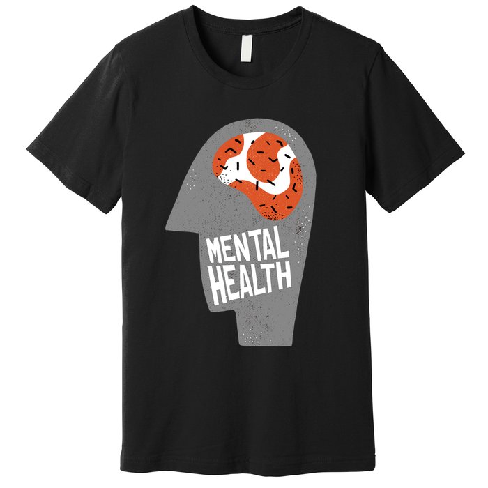 Mental Health Brain Premium T-Shirt