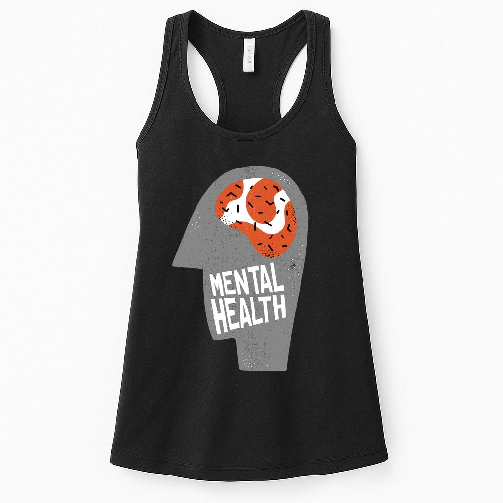 Mental Health Brain Womens Tank Top