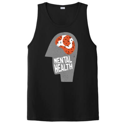 Mental Health Brain PosiCharge Competitor Tank