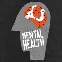 Mental Health Brain Trucker Hat