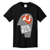 Mental Health Brain Kids T-Shirt